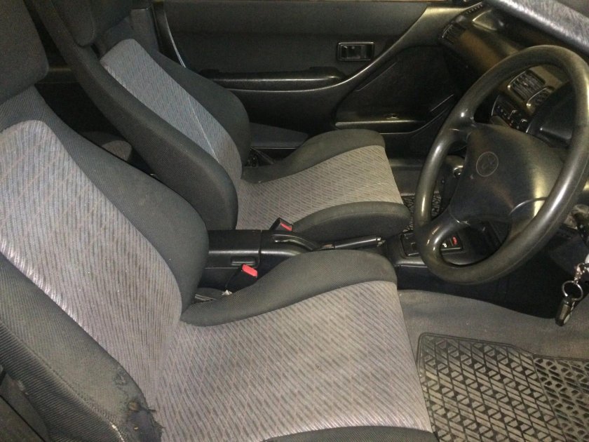 Toyota cynos 1991 салон