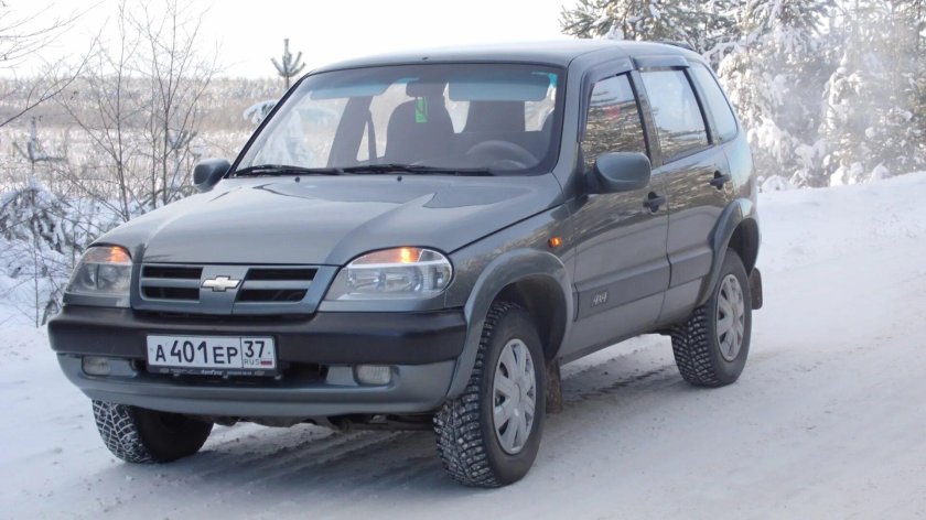 Шевроле Нива 2006 серый