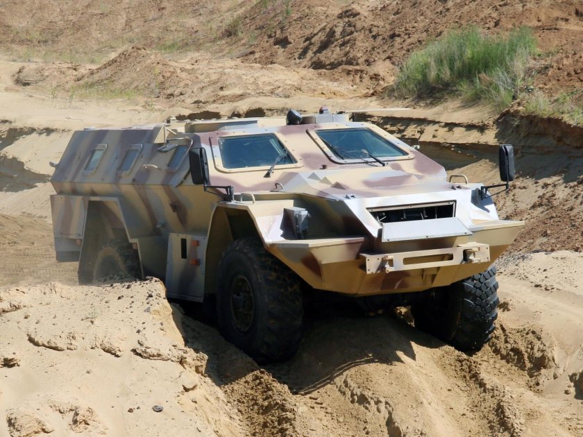 Бронеавтомобиль КАМАЗ-43269 выстрел