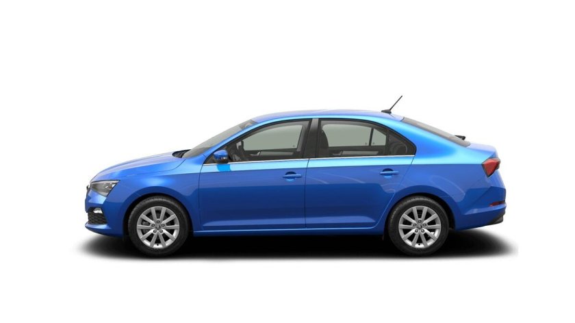 Шкода Рапид синяя 2022