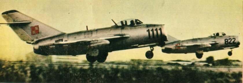 Реактивные истребители 1 поколения