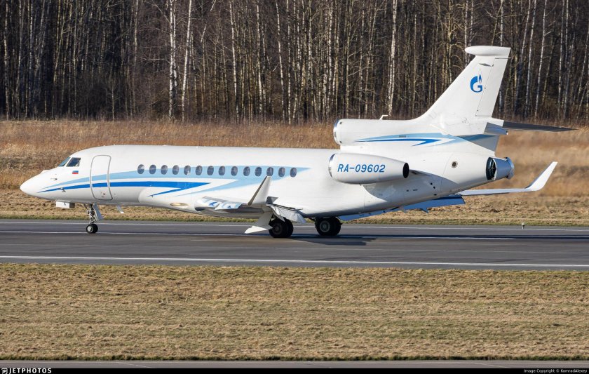 Falcon 7x газпромавиа
