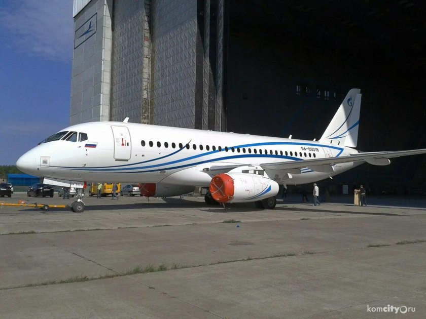 Самолет Газпромавиа