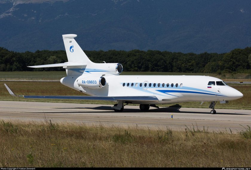 Dassault Falcon-7x Газпромавиа