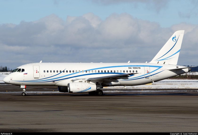 Суперджет Газпромавиа