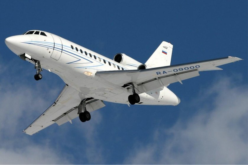 Falcon 900 Газпромавиа