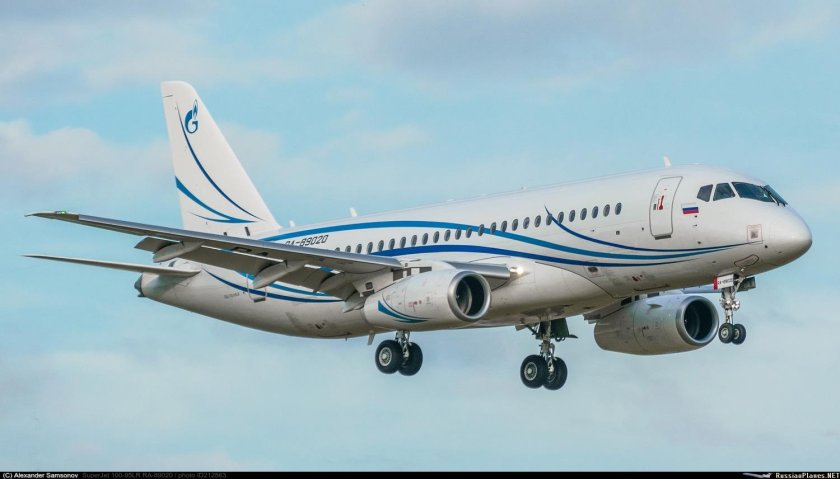 Суперджет газпромавиа