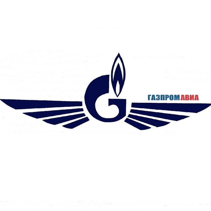 Логотип авиакомпании Газпромавиа