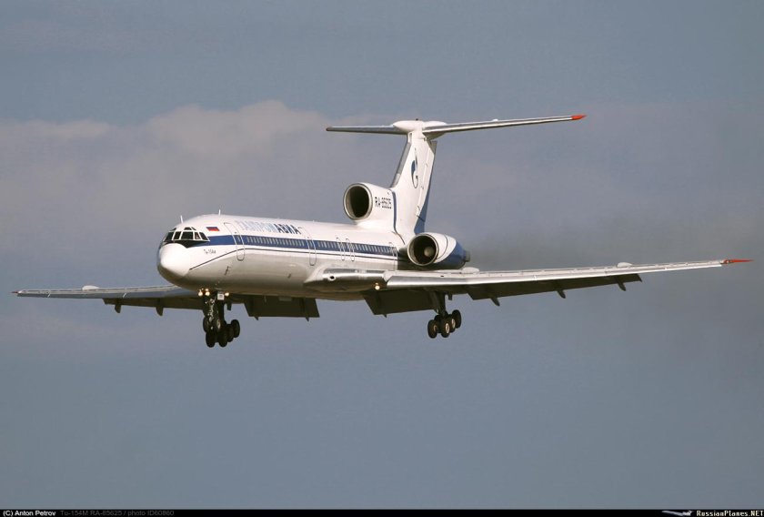 Ту-154м Газпромавиа