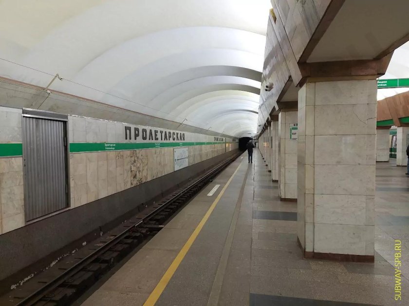 Пролетарская станция метро санкт петербург