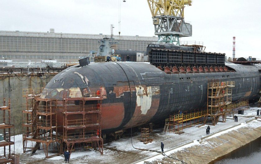 Подводные лодки проекта 949а «Антей»