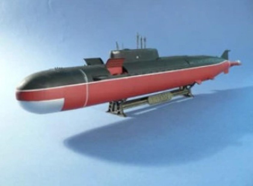 Сборная модель 9010 Российская АПЛ "Орел"