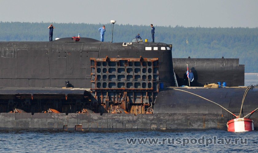 АПЛ князь Владимир в Кронштадте