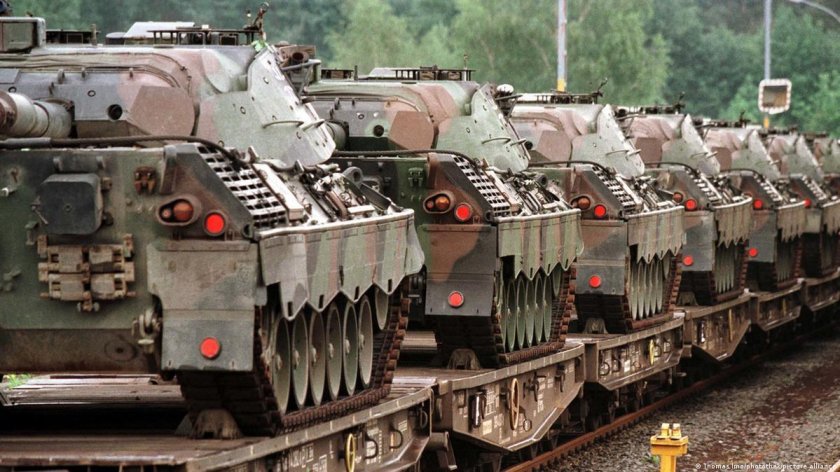 Танки леопард 2 на Украине