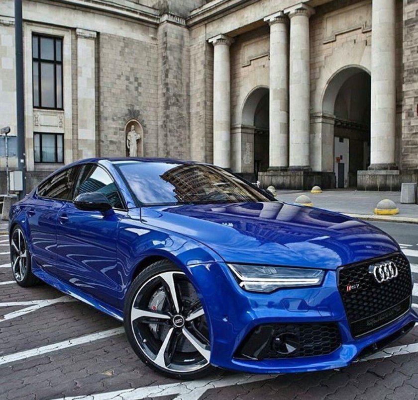 Rs7 синяя