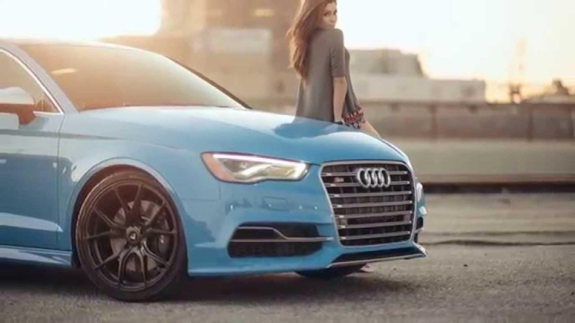 Ауди а5 голубая