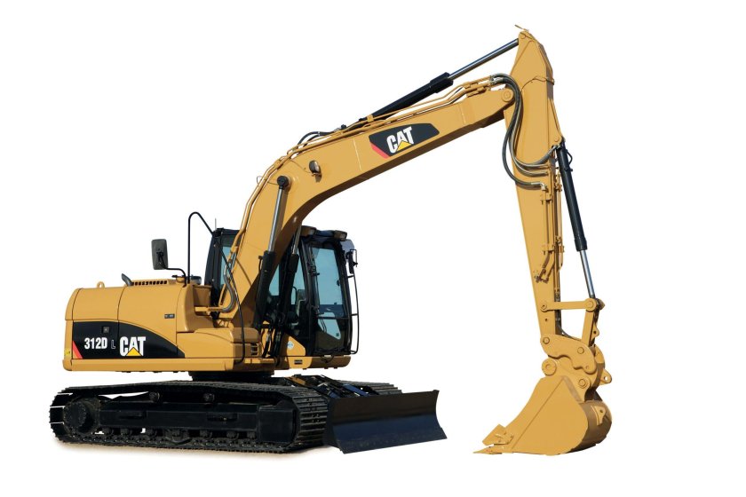 Экскаватором Cat 312d2l