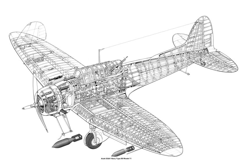 Самолет Aichi d3a