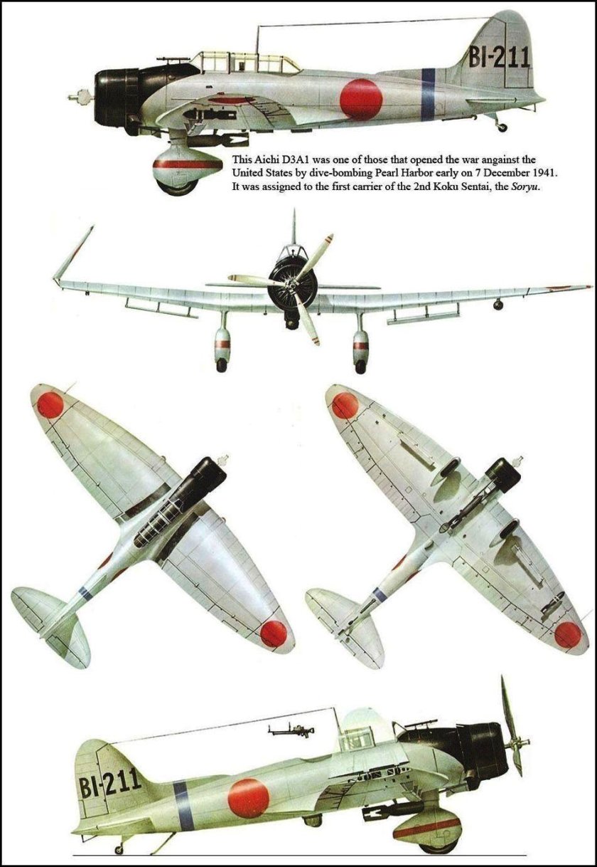 Aichi d3a Type 99 Dive Bomber