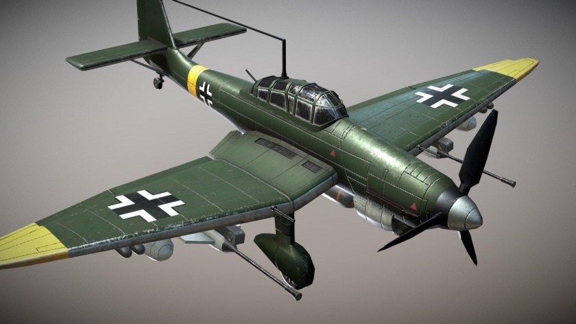 Revell пикирующий бомбардировщик Stuka ju 87g-1