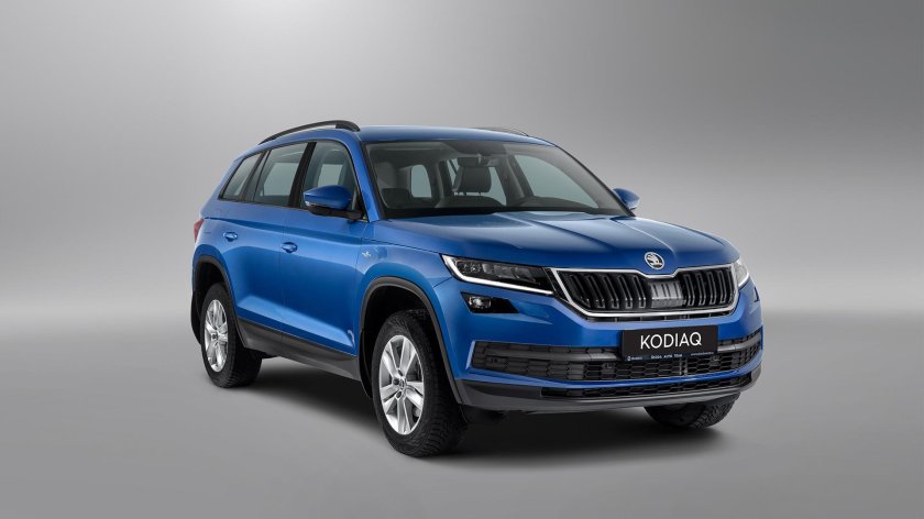 Шкода Кодиак 2022 синий