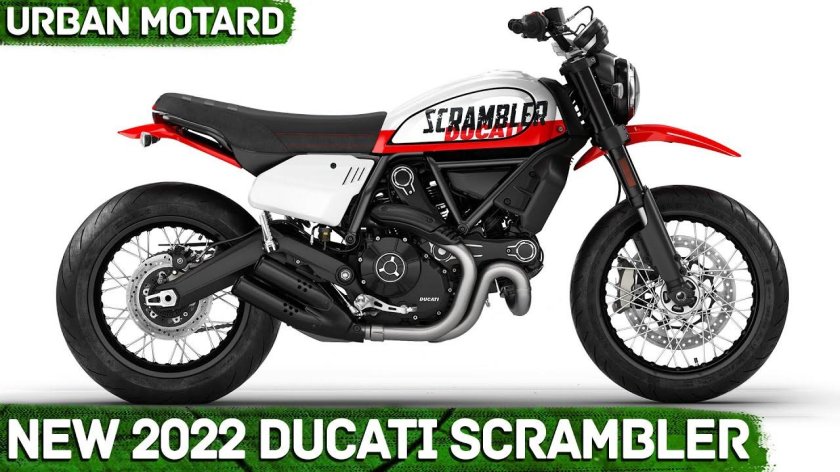 Ducati Scrambler Urban motard 2022.