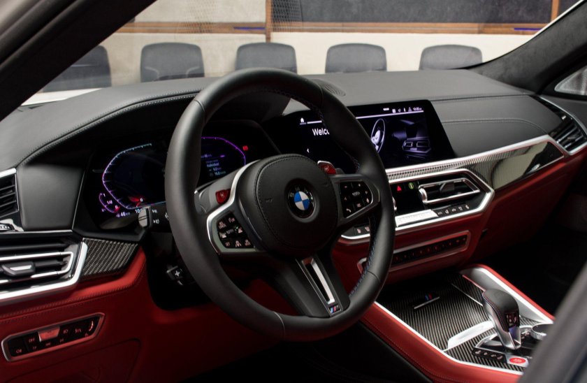 BMW x6m салон