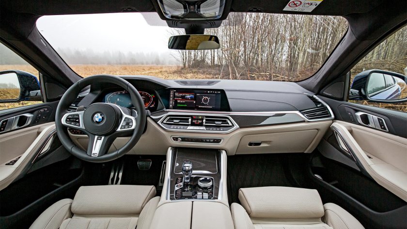 БМВ х6 2022 салон