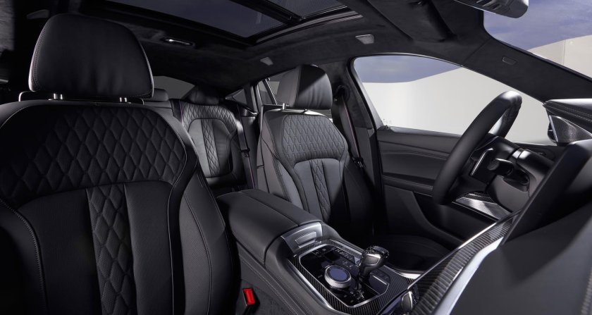 BMW x6 g06 салон
