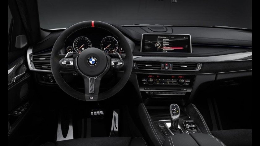 BMW x6m салон