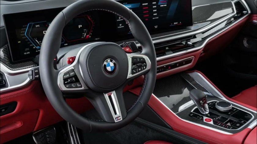 BMW m5 Competition 2024 салон