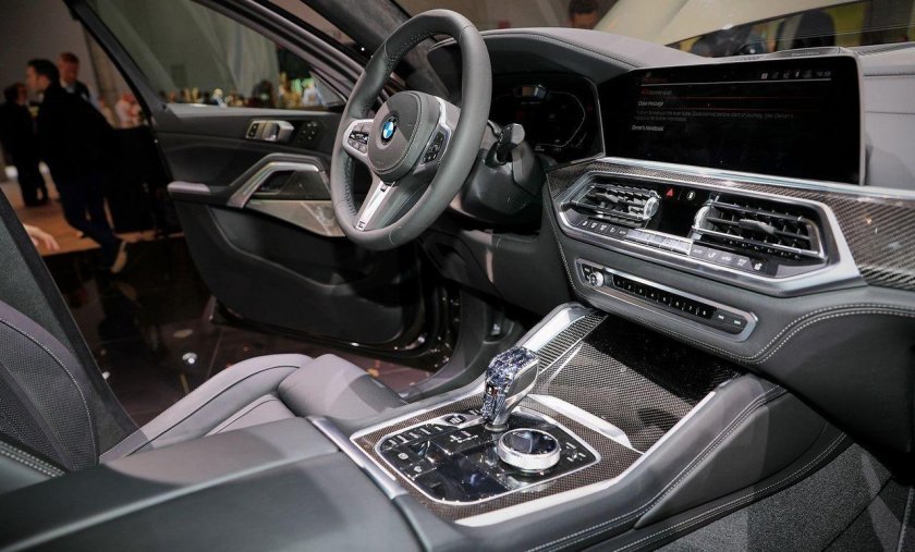 BMW x6 2020 салон