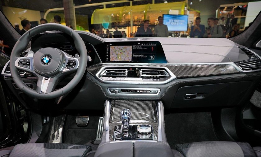 BMW x6 2020 салон