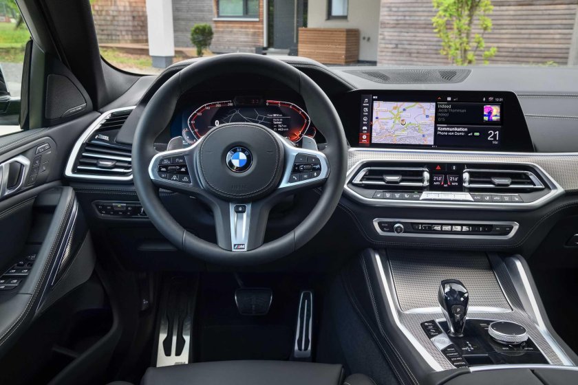 BMW x6 2021 салон