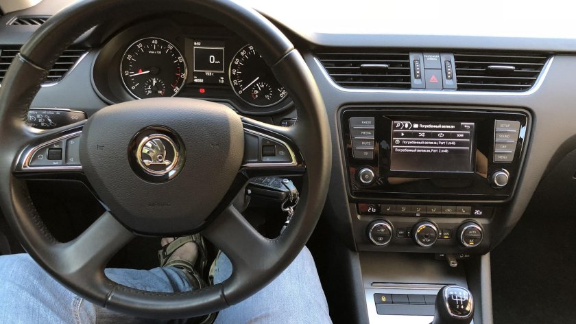 Octavia 2014 салон