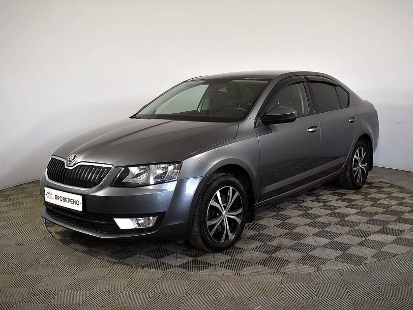 Skoda Octavia a7 серая