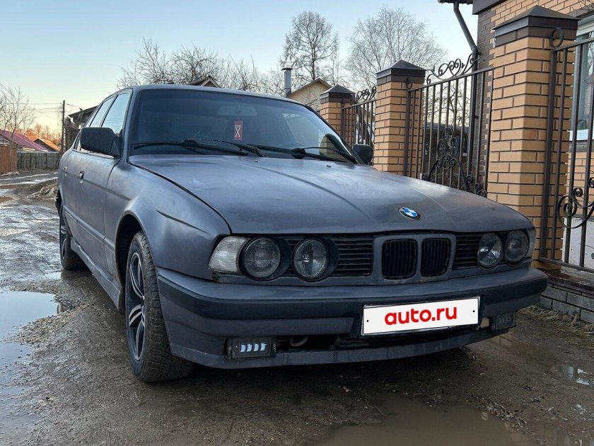 Бмв е34 серая