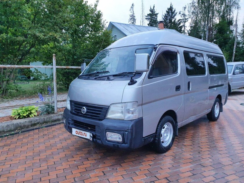 Nissan Caravan IV (e25) Размеры