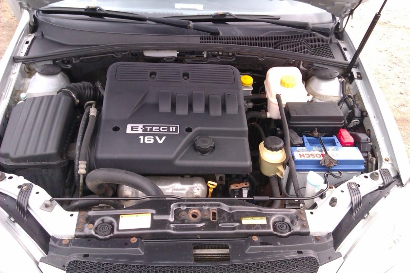 Под капотом Лачетти 1.6