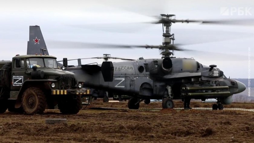 Аллигатор вертолёт ка 52