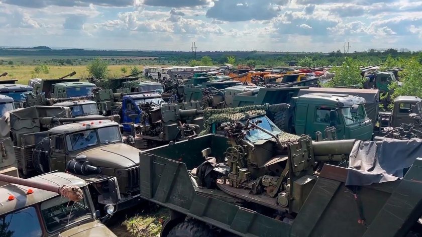 Техника ЧВК Вагнера Военная