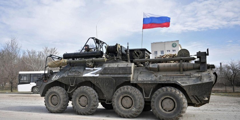 БТР-82а на Донбассе