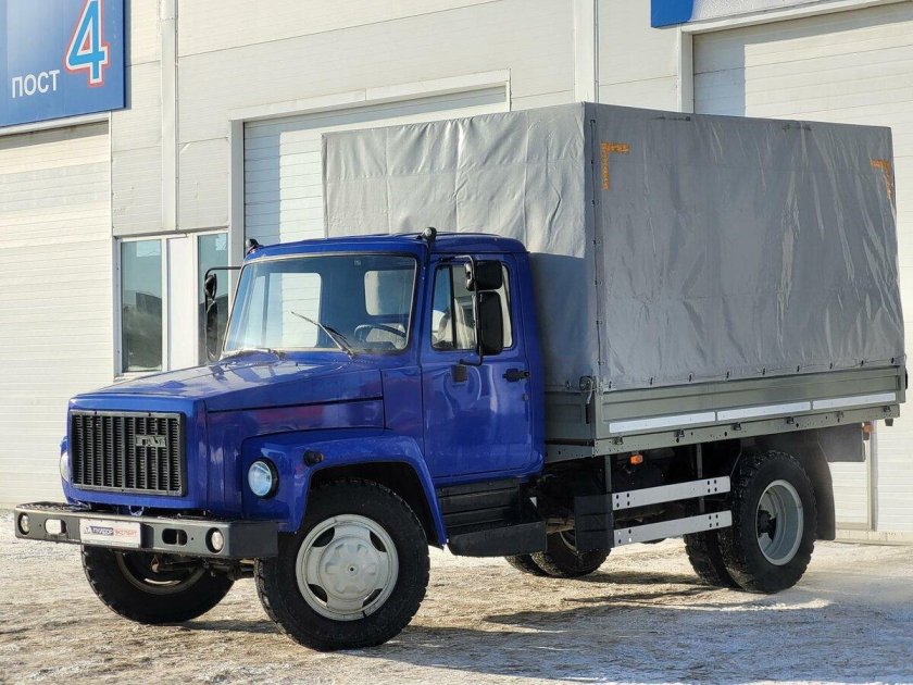 Грузовик газ 3309 бортовой