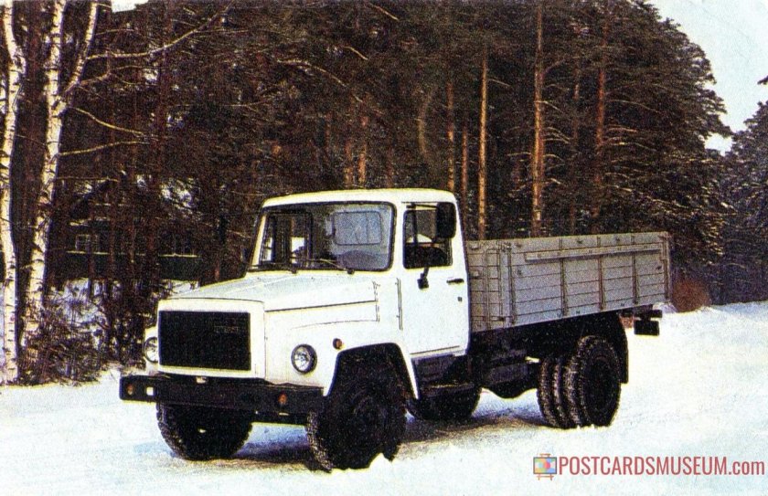 ГАЗ 3307 трехосный