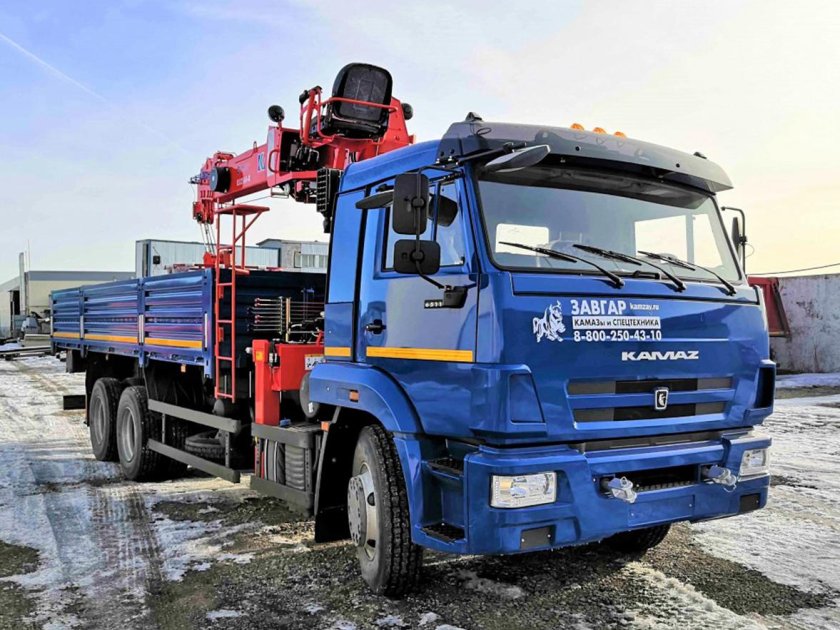 КАМАЗ 65117 С КМУ