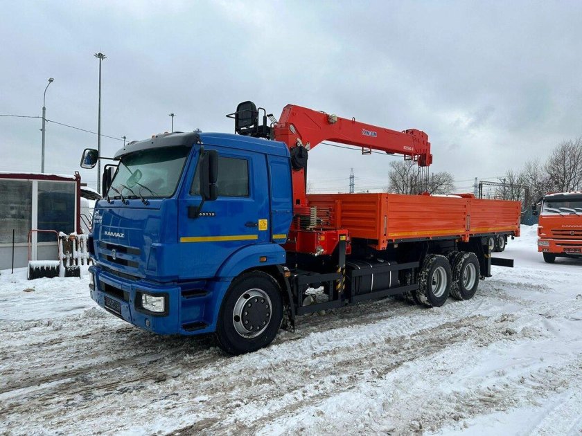Камаз 65117 с кму
