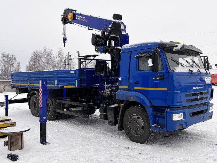 Кран манипулятор камаз