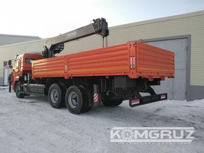 КАМАЗ 65115 С КМУ