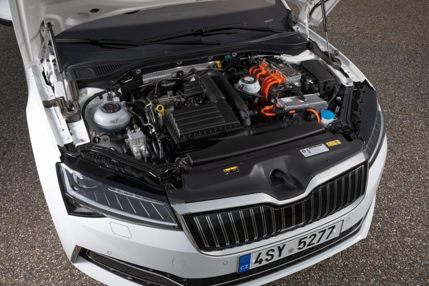 Skoda Superb 3 двигатель