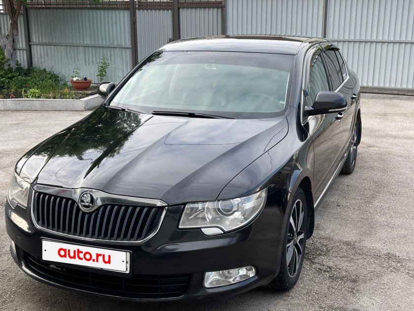 Skoda superb ii 2012